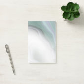 Post-it® Notes d'aquarelle de l'agate vert de laque de Dust (Bureau)