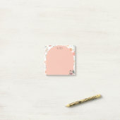 Post-it® Notes d'arc Whimsy Bloom (Sur un bureau)