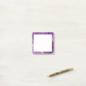 Post-it® Notes d'art sur l'encre d'alcool moderne violet (Sur un bureau)