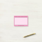 Post-it® Notes d'auto-amélioration quotidiennes (Sur un bureau)
