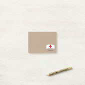 Post-it® Notes d'auto-collant pour infirmière personnalisée (Sur un bureau)