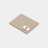 Post-it® Notes d'auto-collant pour infirmière personnalisée (Incliné)