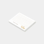 Post-it® Notes d'autocollants Cashew (Incliné)