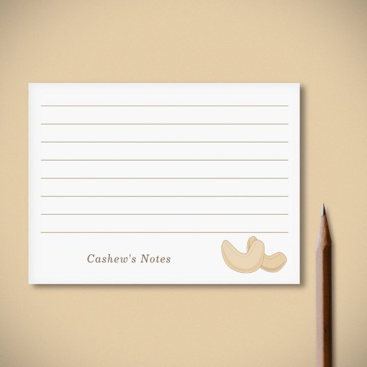 Post-it® Notes d'autocollants Cashew
