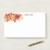 Post-it® Notes d'automne (Sur un bureau)