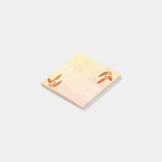 Post-it® Notes d'automne (Incliné)