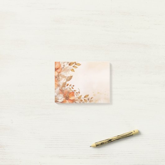 Post-it® Notes d'automne (Sur un bureau)