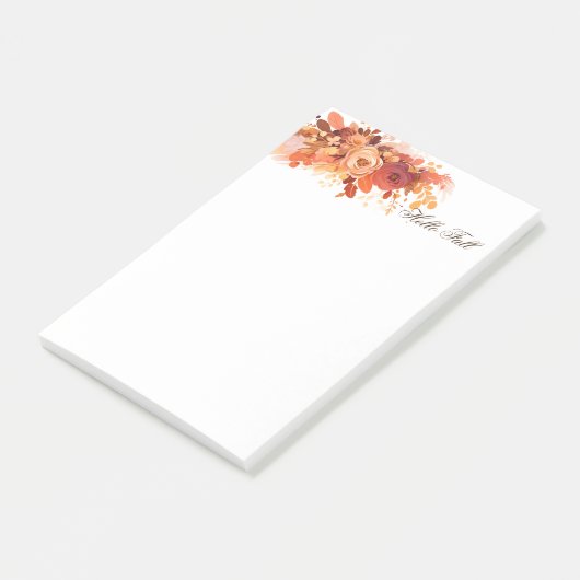 Post-it® Notes d'automne (Incliné)