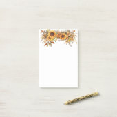 Post-it® Notes d'automne (Sur un bureau)