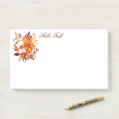 Post-it® Notes d'automne (Sur un bureau)