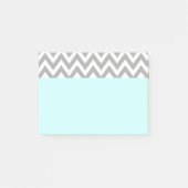 Post-it® Notes de Aqua Grey (Devant)