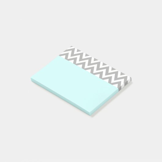 Post-it® Notes de Aqua Grey (Incliné)