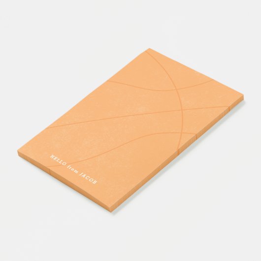 Post-it® Notes de Basket-ball Post It (Incliné)