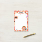 Post-it® Notes de beauté Spa Daisy (Sur un bureau)