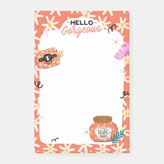 Post-it® Notes de beauté Spa Daisy (Devant)