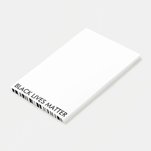 Post-it® Notes de Black Lives Matt (Incliné)