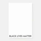 Post-it® Notes de Black Lives Matt (Devant)