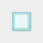 Post-it® Notes de Blue Sparkle Post (Devant)