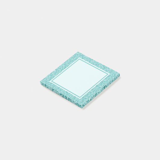Post-it® Notes de Blue Sparkle Post (Incliné)