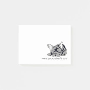 Post-it® Notes de Bouledogue Français