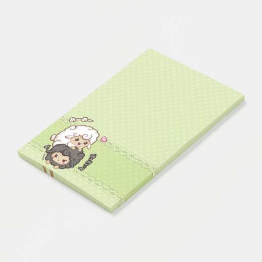 Post-it® Notes de Bruno et d'Herbert (Incliné)