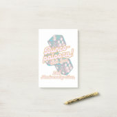 Post-it notes de Bunco-palooza (Sur un bureau)