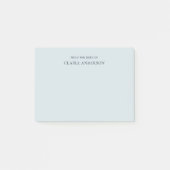 Post-it® Notes de bureau de nom personnalisé (Devant)