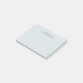 Post-it® Notes de bureau de nom personnalisé (Incliné)