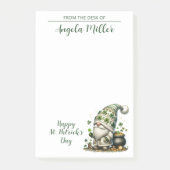 Post-it® Notes de bureau lutin de la Saint-Patrick (Devant)