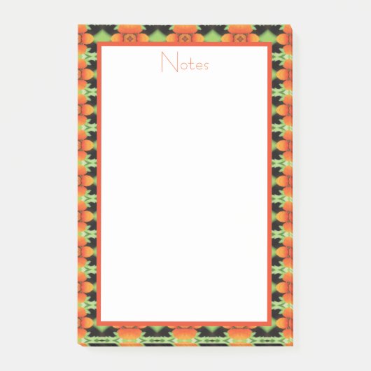 Post-it® Notes de bureau orangé brillant (Devant)