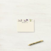 Post-it® Notes de bureau Vintage rustique Pad (Sur un bureau)