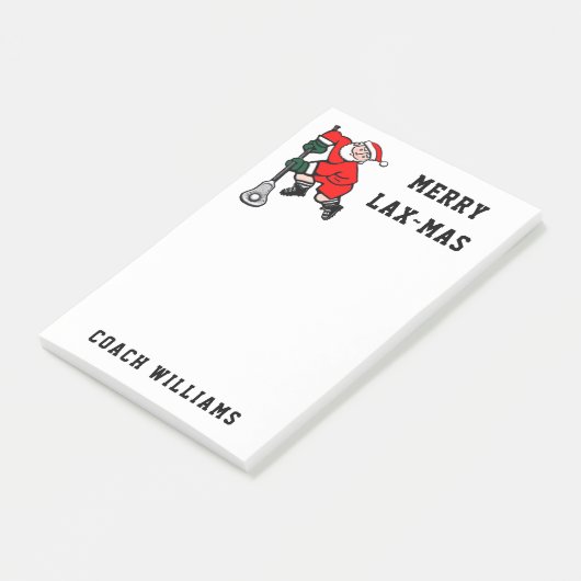 Post-it® Notes de cadeaux de crosse personnalisées (Incliné)