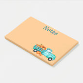 Post-It Notes de camion de récolte de citrouilles  (Incliné)