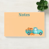 Post-It Notes de camion de récolte de citrouilles  (Bureau)