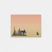 Post-it® Notes de caniche de Paris (Devant)