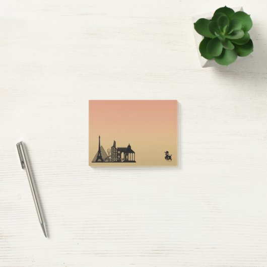 Post-it® Notes de caniche de Paris (Bureau)