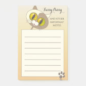Post-it® Notes de chat fourrure purée (Devant)