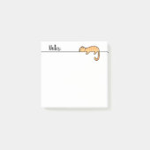 Post-it® "Notes" de chats de lazy (Devant)