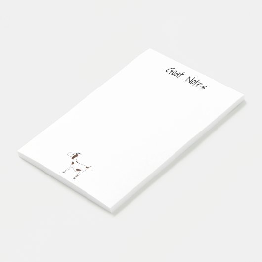 Post-it® Notes de chèvre (Incliné)