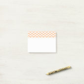 Post-it® Notes de Chevron tendance (Sur un bureau)