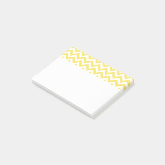 Post-it® Notes de Chevron tendance (Incliné)