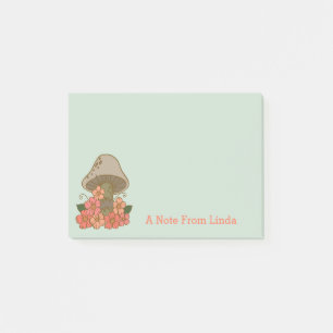 Post-it® Notes de chicane de champignons