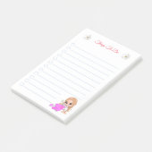 Post-it® Notes de choses à faire avec une jolie fée et des  (Incliné)