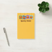 Post-It Notes de citrouille d'Halloween (Bureau)