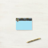 Post-it® Notes de Clan Anderson Crest (Sur un bureau)