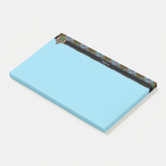 Post-it® Notes de Clan Anderson Crest (Incliné)