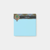 Post-it® Notes de Clan Anderson Crest (Devant)