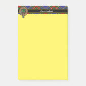 Post-it® Notes de Clan MacBeth Crest (Devant)