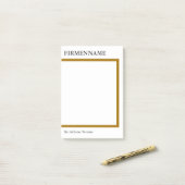 Post-it® Notes de collage individuelles (Sur un bureau)