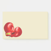 Post-it® Notes de conception de gants de boxe (Devant)